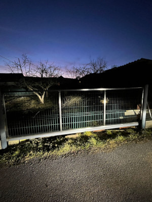 Stainless steel gate